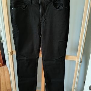 Ladies Black Lee Jeans Perfect Fit Straight Leg